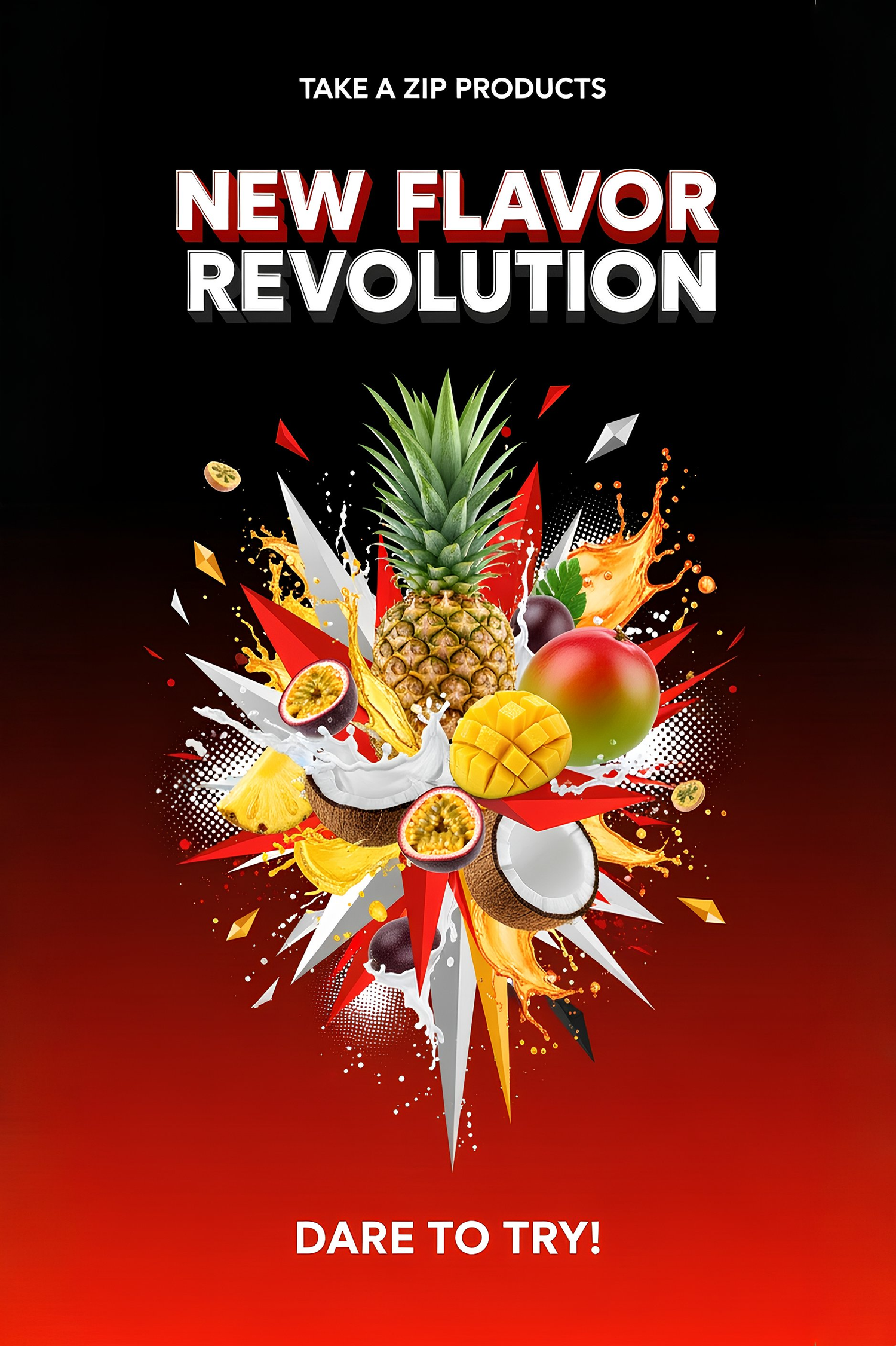 Natural Juice Collection - 12 Bold Flavors | Take A Zip
