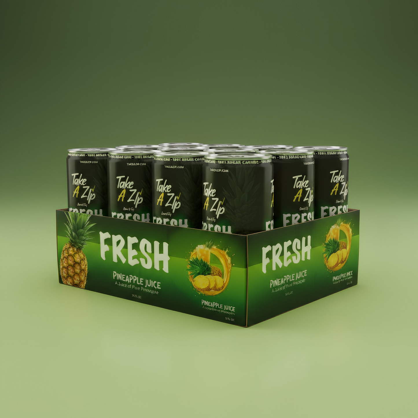 Pineapple Rush  - 12 Pack
