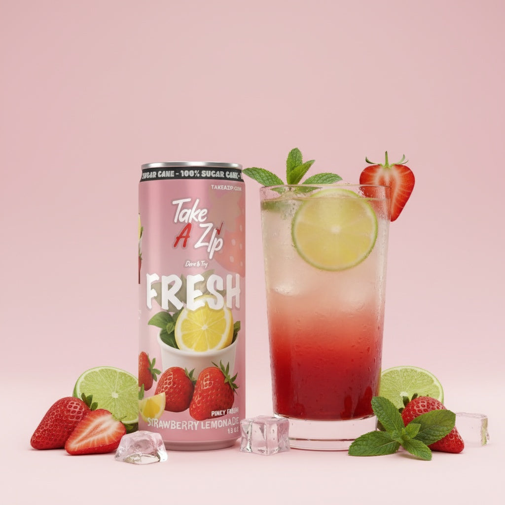 Strawberry Lemonade - 12oz Can